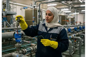        مشغلو محطات معالجة المياه والنفايات      